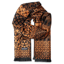 Load image into Gallery viewer, HAWSON Mens Colorful Scarf with Viscose and Polyester Material Neck Warmer Head Wraps for Men Winter Scarves